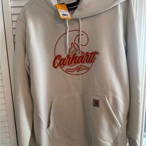 Carhartt Cream Hoodie